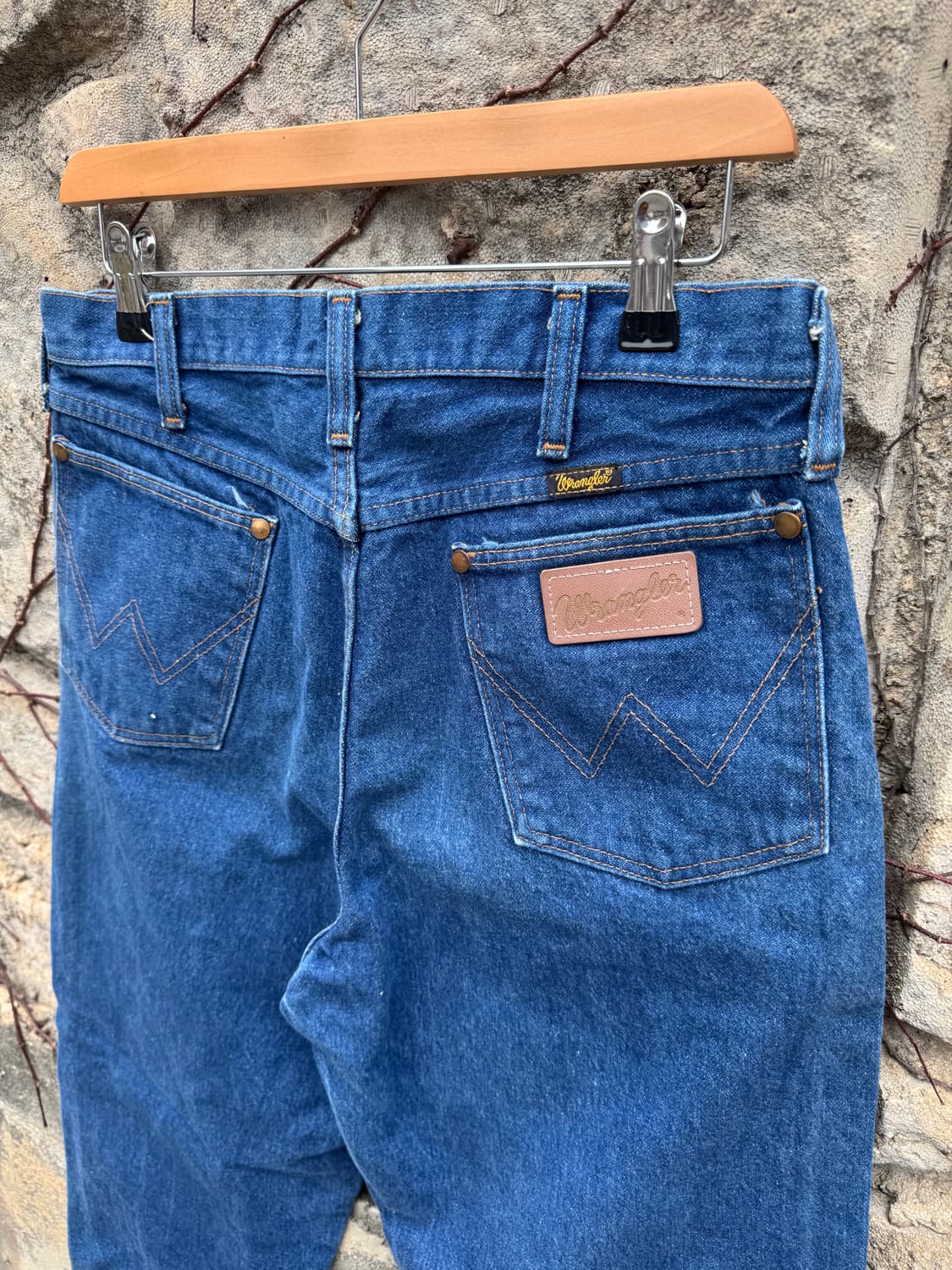 90s 랭글러 빈티지 카우보이컷 부츠컷 웨스턴 데님 팬츠 30 상품이미지5