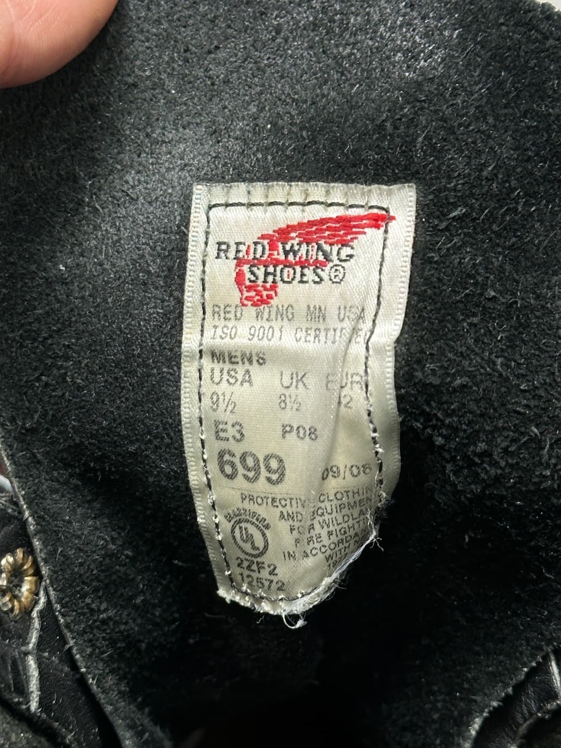 00’s OG USA Made 레드윙 699 로거 부츠 상품이미지10