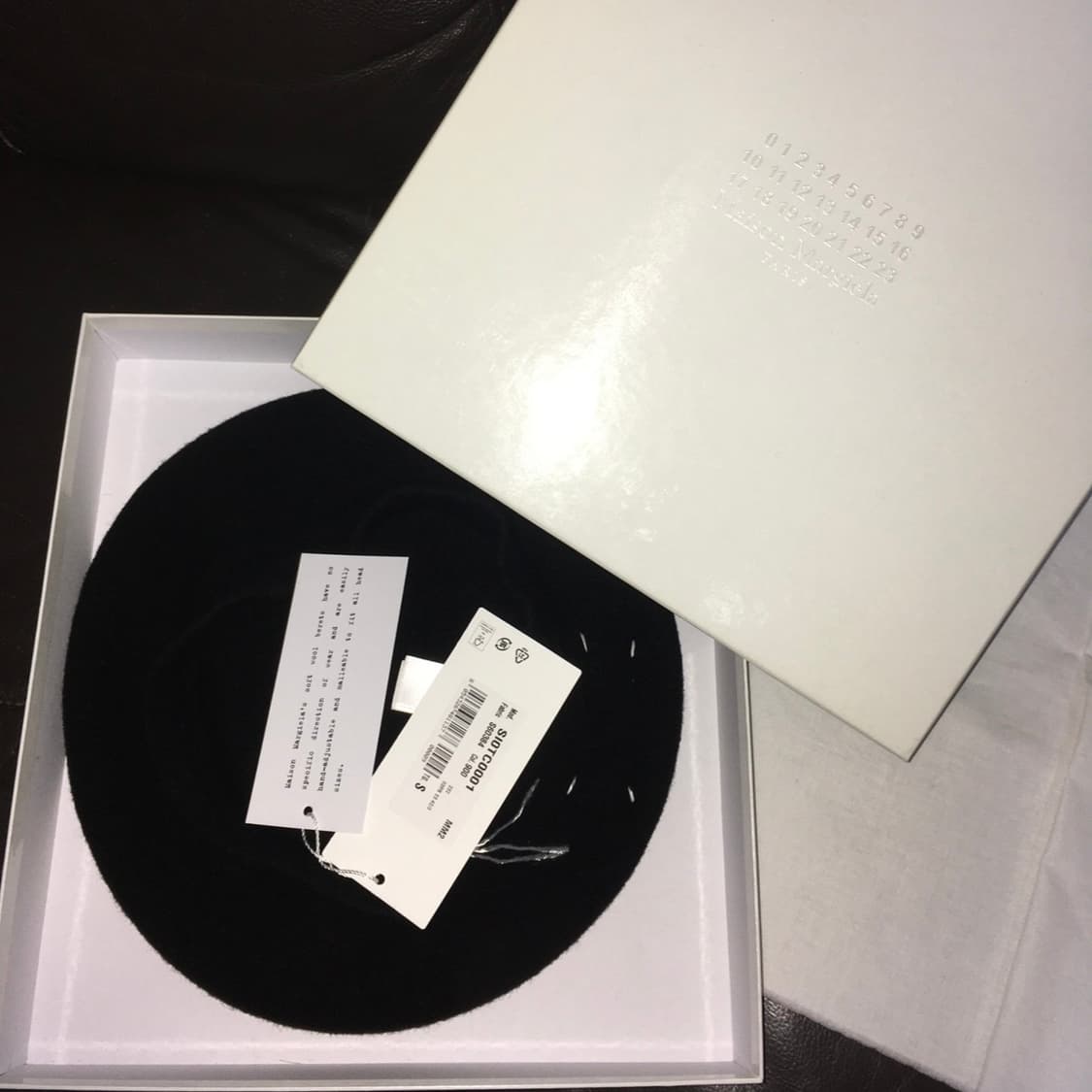 Maison Margiela 메종마르지엘라 헤비 울 베레모 상품이미지8