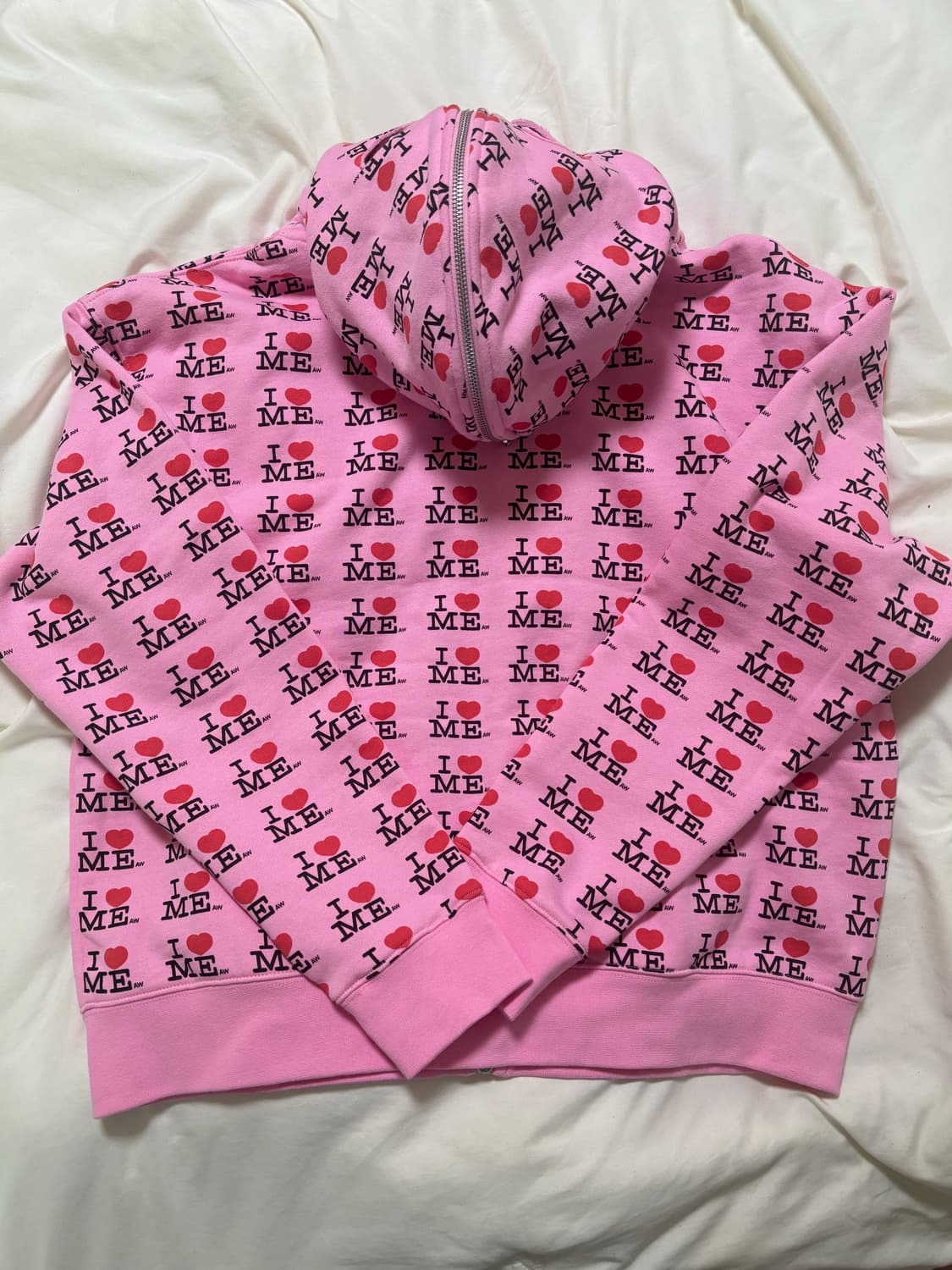 애슐리윌리엄스 아이하트미 후드집업 핑크 M 상품이미지3