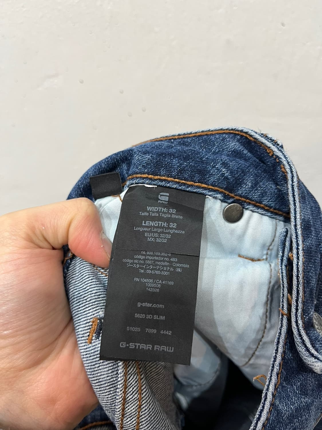 지스타로우 바이커 데님 팬츠 상품이미지8