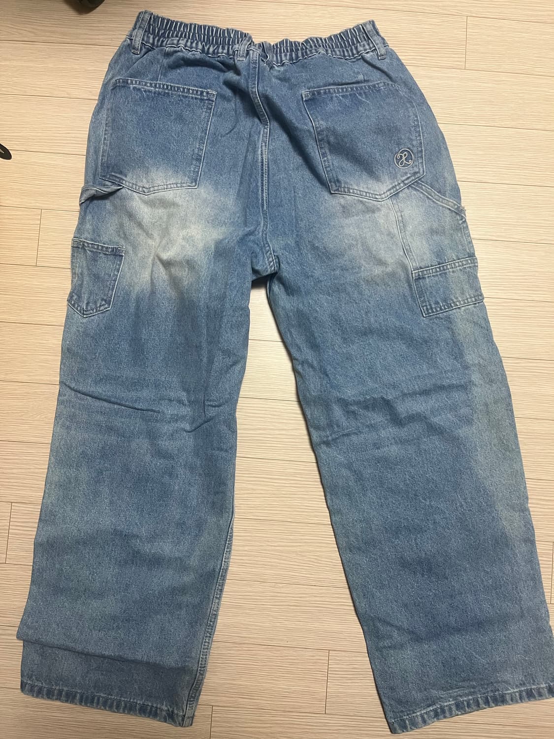 XTONZ 더블니 데님팬츠 상품이미지2