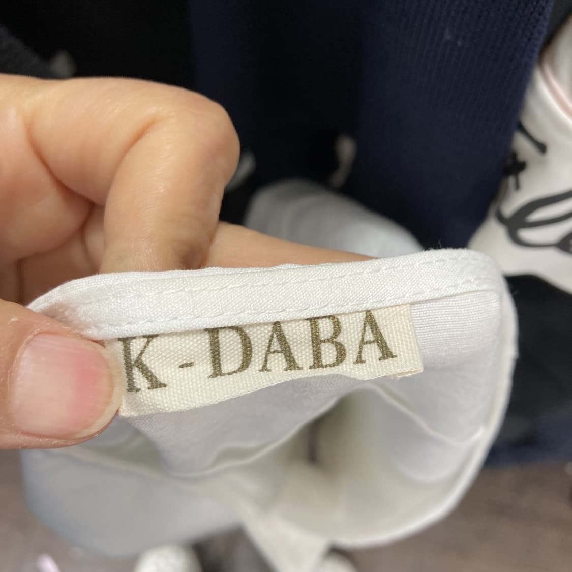 K-DABA 여성 소매7부 블라우스 남방 55-66  상품이미지4