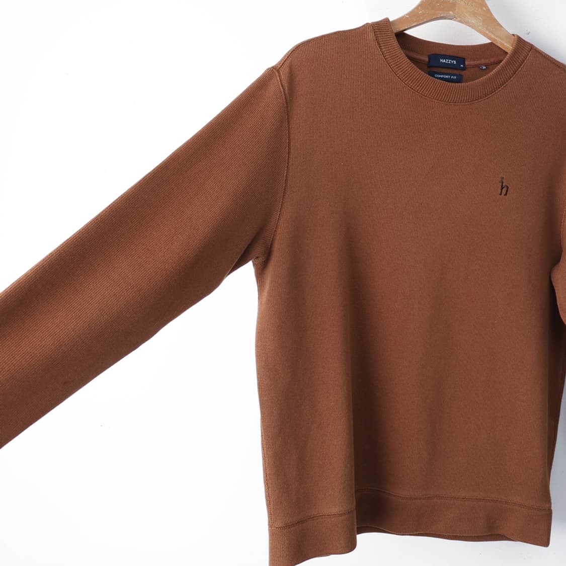 95/헤지스 컴포트핏 코튼 니트 상품이미지5