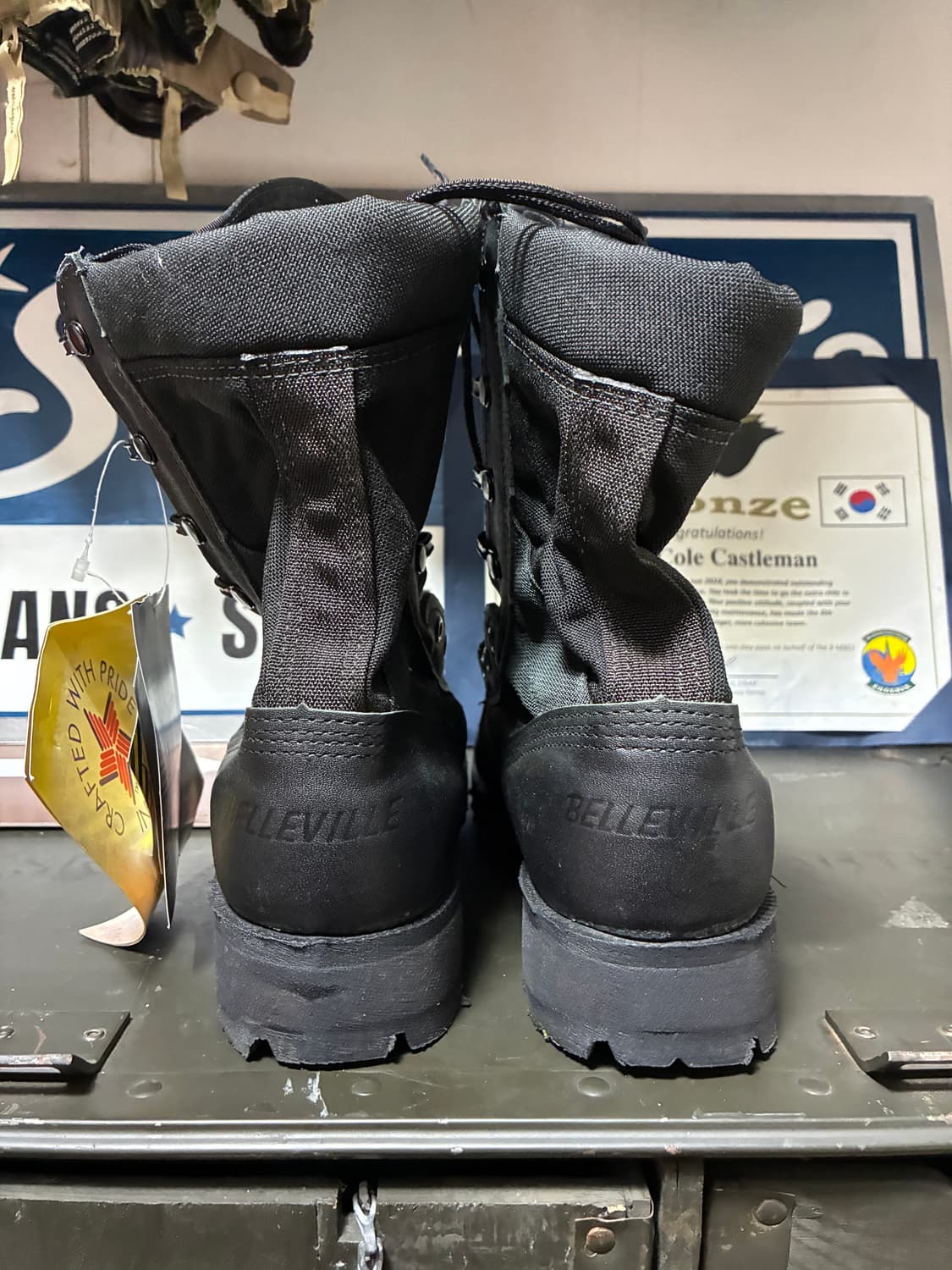 미군 군화 베르빌 (250mm)/ 작업화 안전화 스틸토 상품이미지5