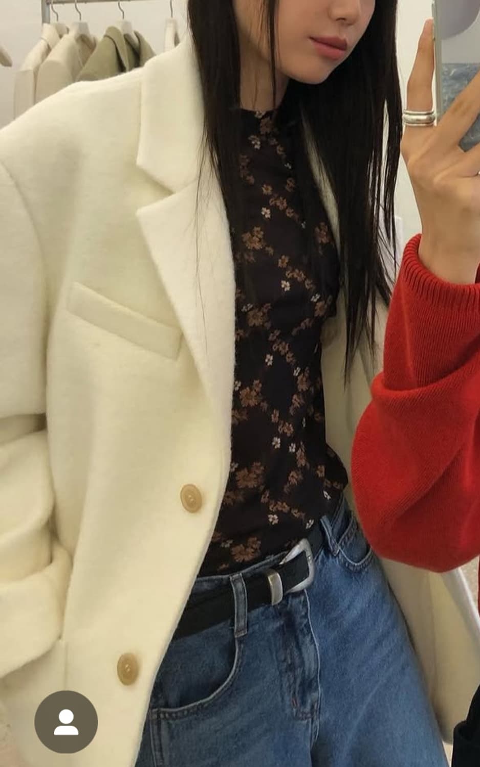 Rrace flower mesh t-shirt 레이스 플라워 메쉬 티서츠 상품이미지6