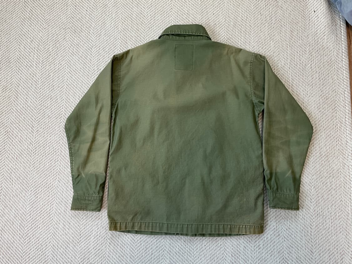 백넘버 썬 페이딩 밀리터리 자켓 상품이미지8