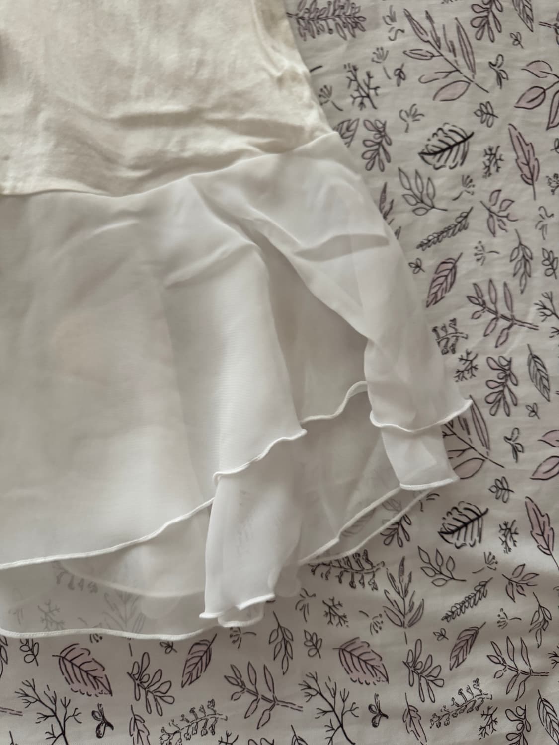 SILK FRILL LAYERED DRESS 상품이미지2