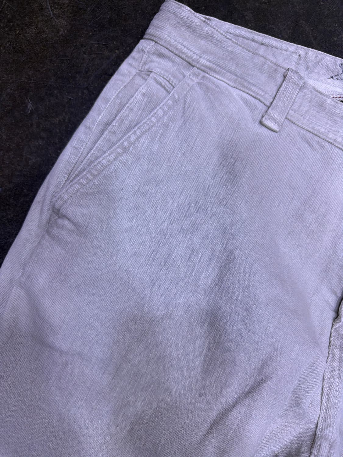 시리즈 힙스터 빈티지 흑탄 워싱 스판 혼방 캐쥬얼 팬츠 86(34) 상품이미지4