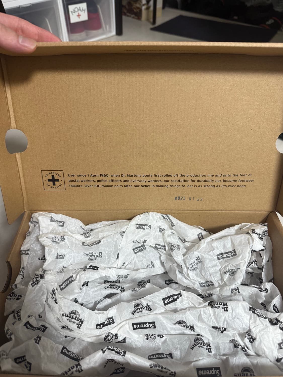 닥터마틴 슈프림 펜톤 레드 uk7(260)  상품이미지3