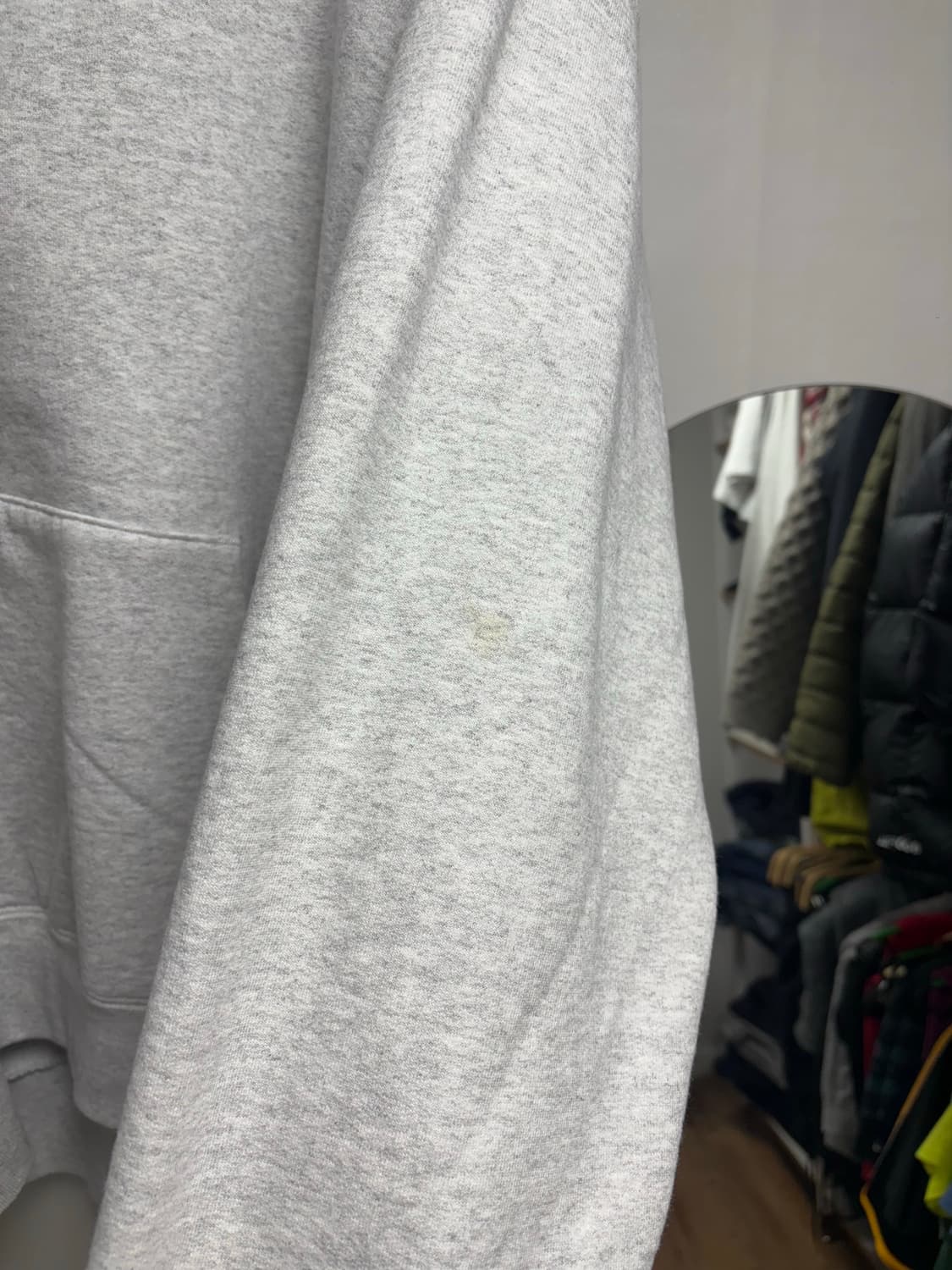 [L] 24 슈프림 스몰박스 후디 애쉬그레이 상품이미지4