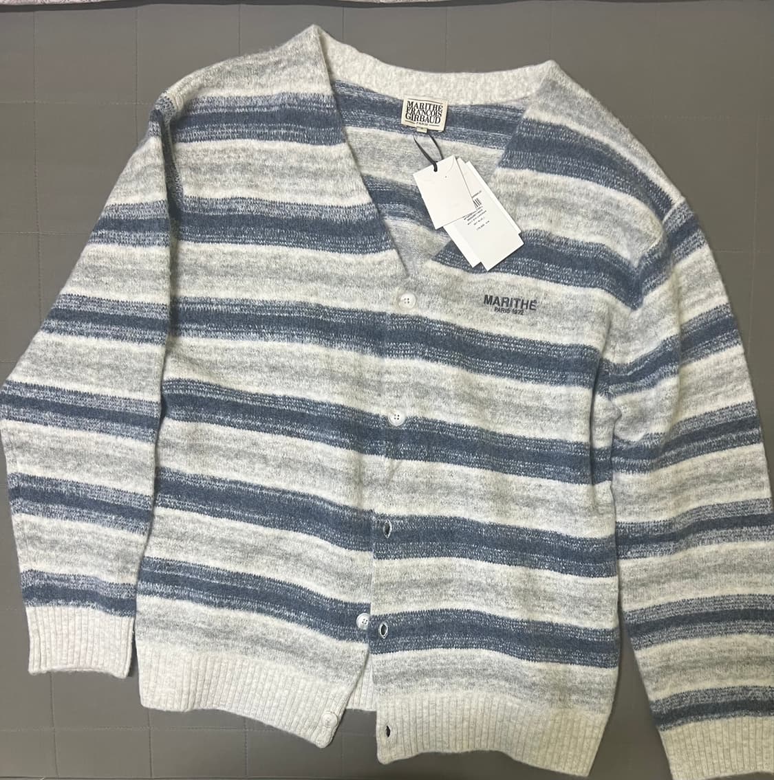 [L]마리떼 MULTI STR CARDIGAN sky blue  상품이미지1