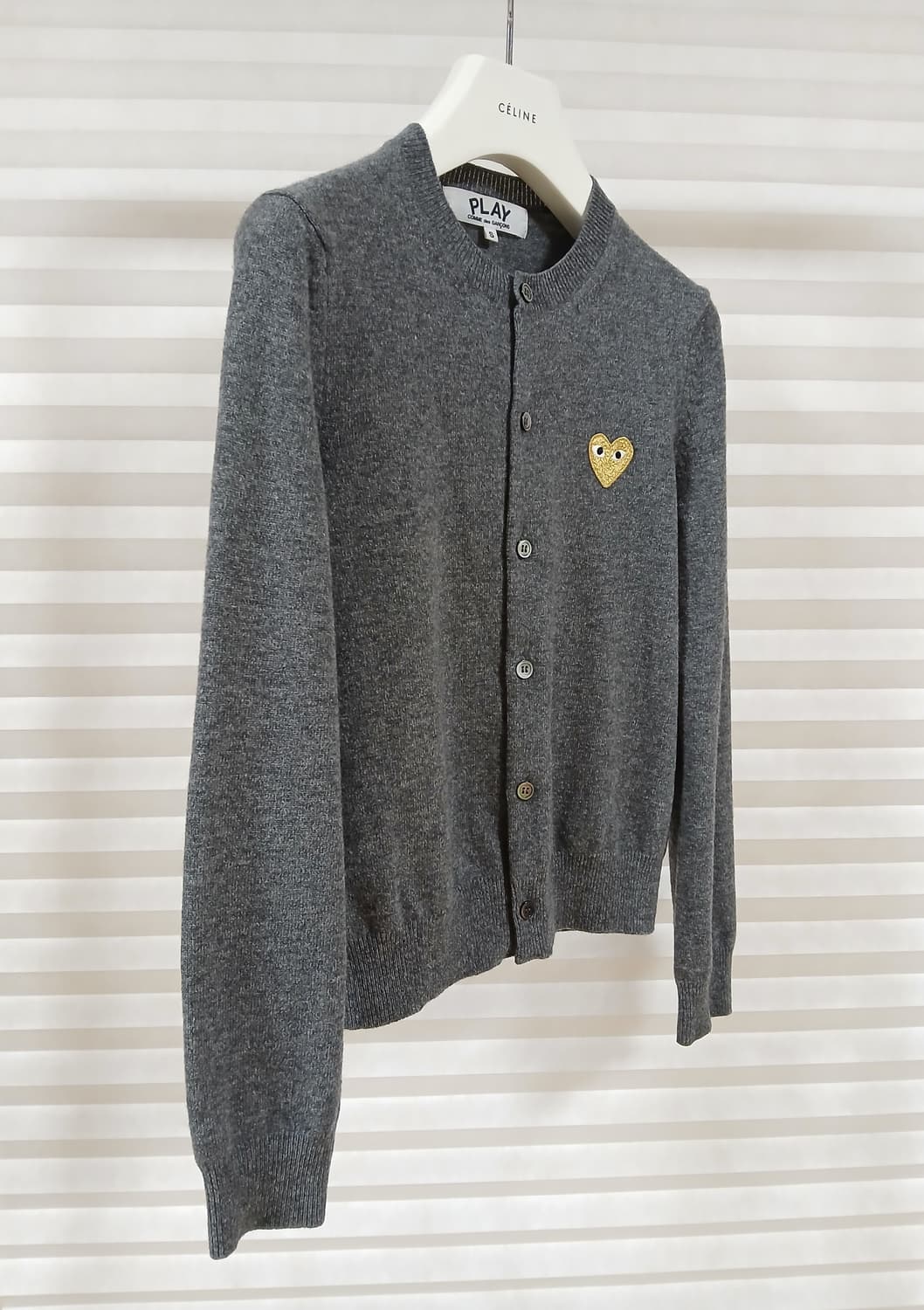 [꼼데가르송] 골드와펜 가디건 상품이미지3