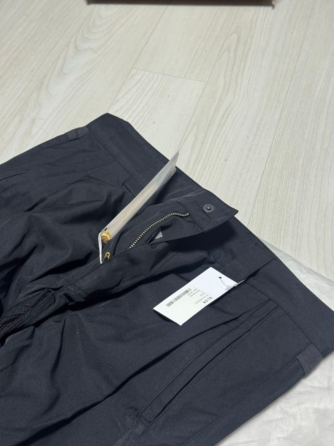 Xlim EP.6 07 TROUSERS BLACK S 사이즈 상품이미지3