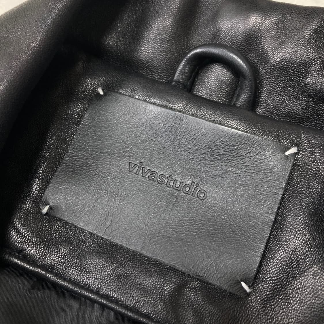 [L]비바스튜디오 리얼레더 자켓 0297 상품이미지6