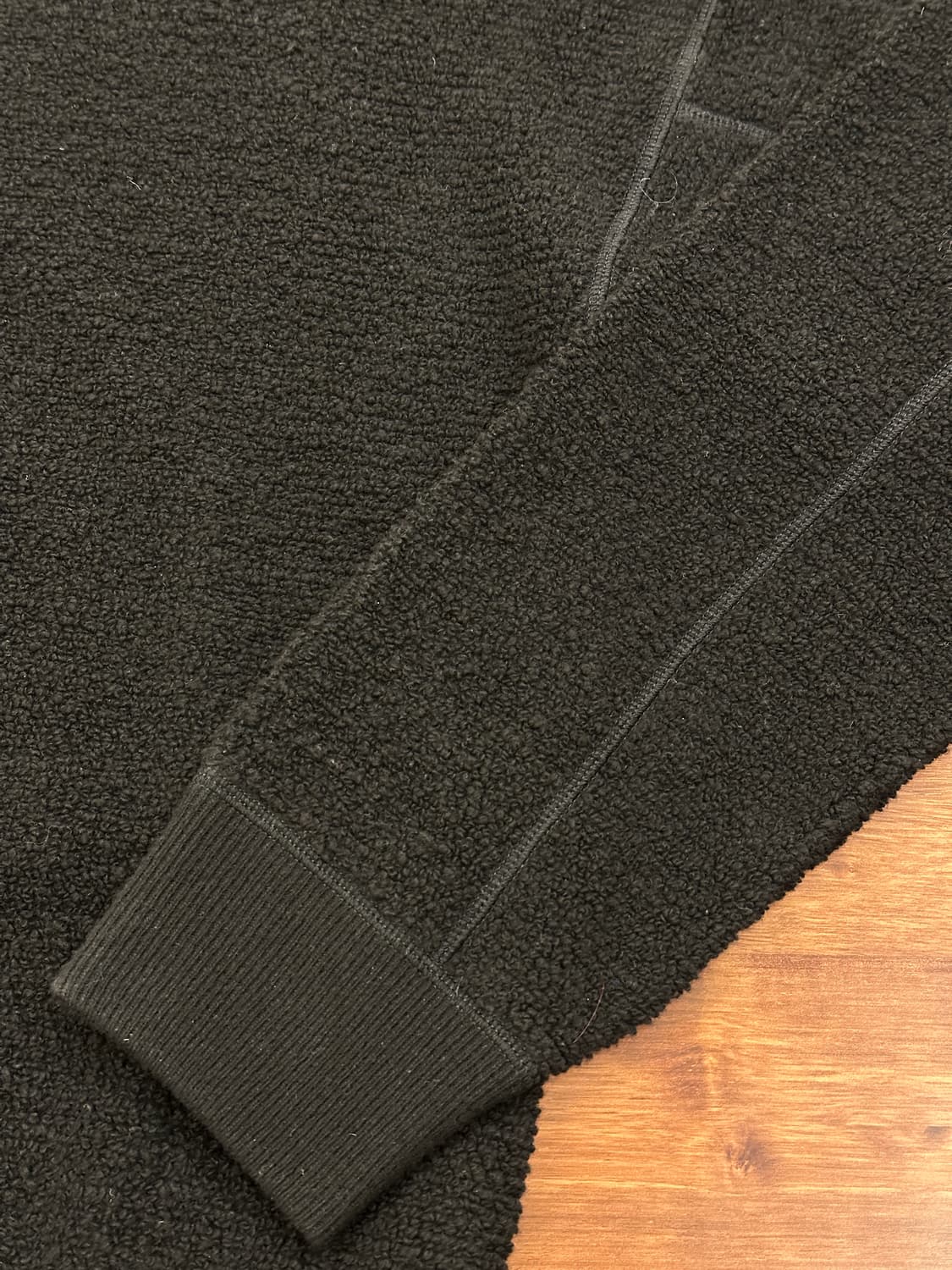 [새제품/105] 텐씨 TEN C 울 크루넥 니트 스웨터 블랙 46 상품이미지3