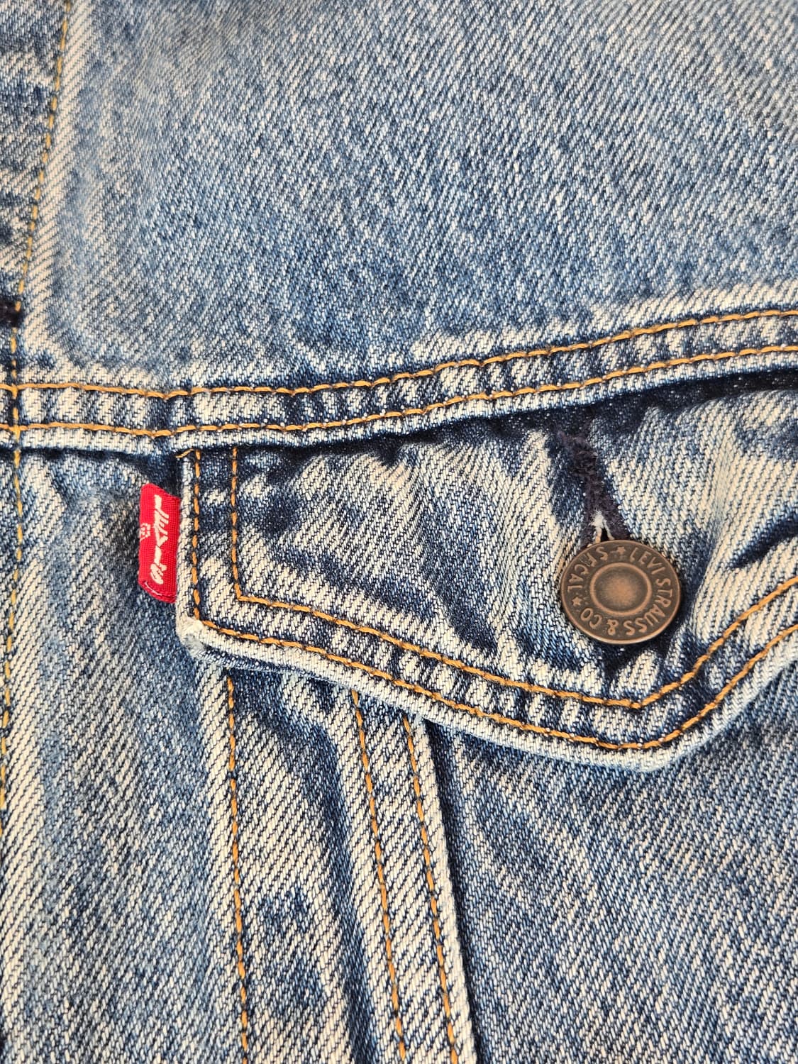 리바이스 청자켓 상태 좋음 상품이미지3