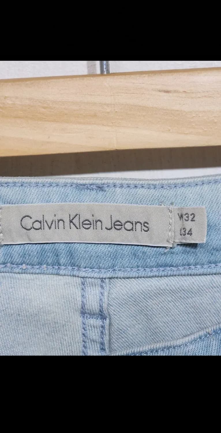 (32) 캘빈클라인 청바지 연청 CK 데님팬츠 스판  상품이미지3