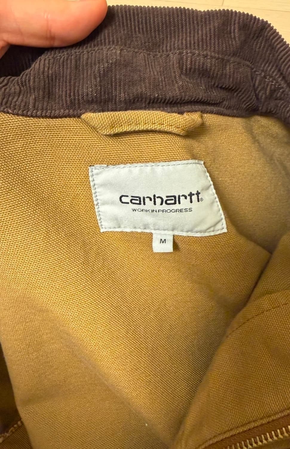 칼하트 wip 디트로이트 자켓 해밀턴 브라운 토바코 상품이미지3