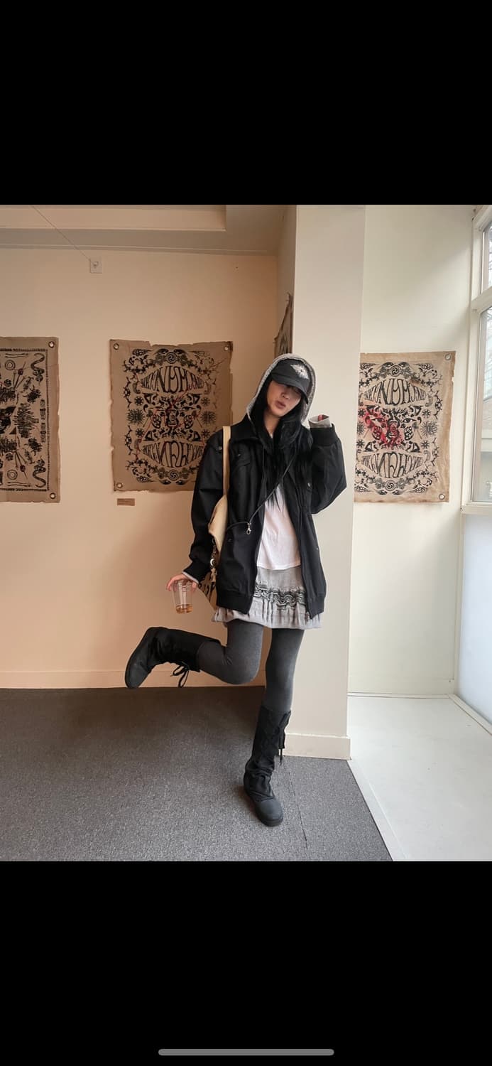 마리떼 프랑소와 저버 니트 스커트 상품이미지5