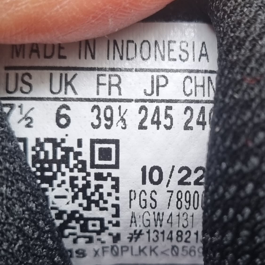 아디다스 갤럭시6 운동화245  상품이미지6