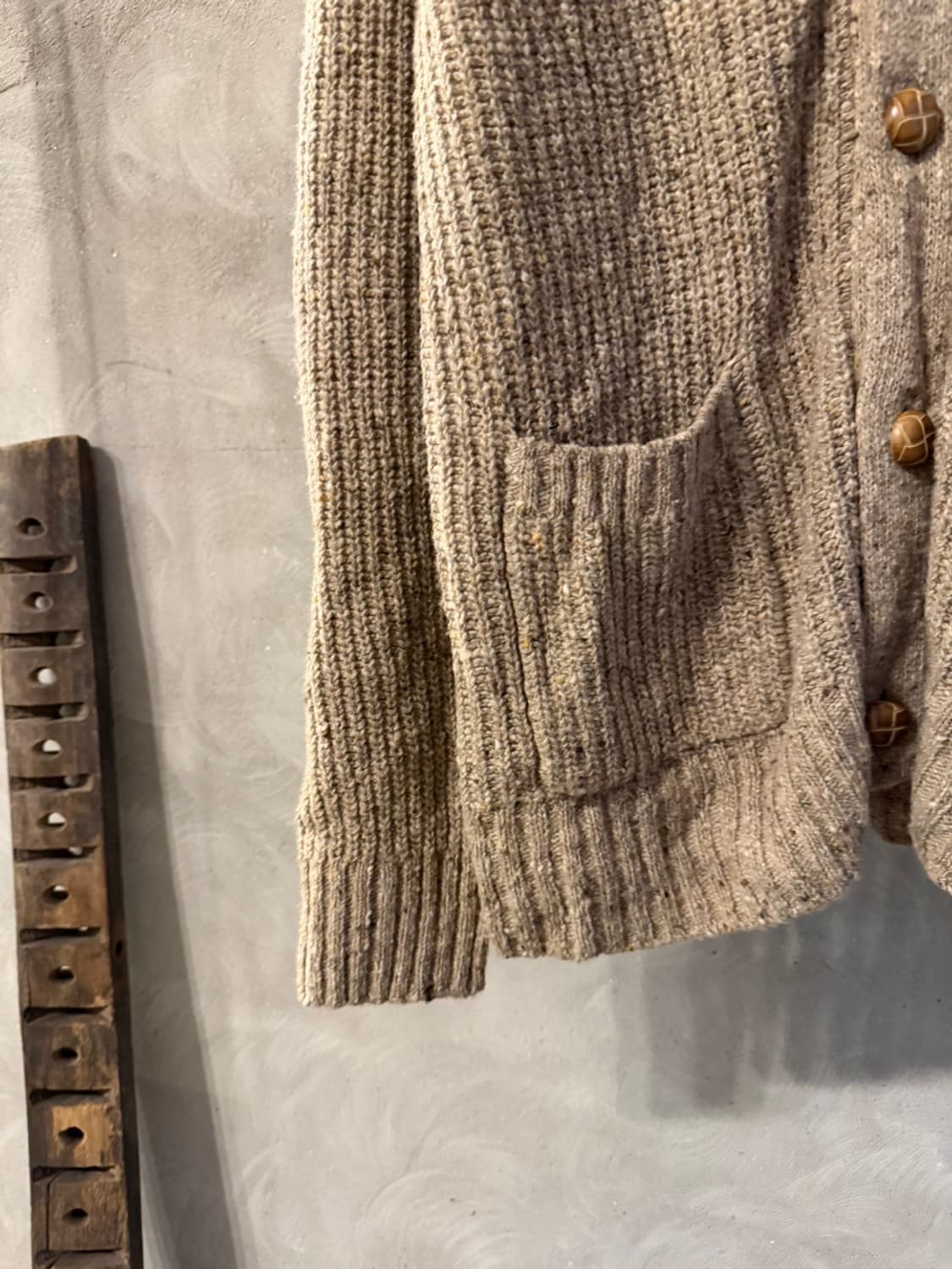 VISARUNO 숄칼라 가디건 100 상품이미지5