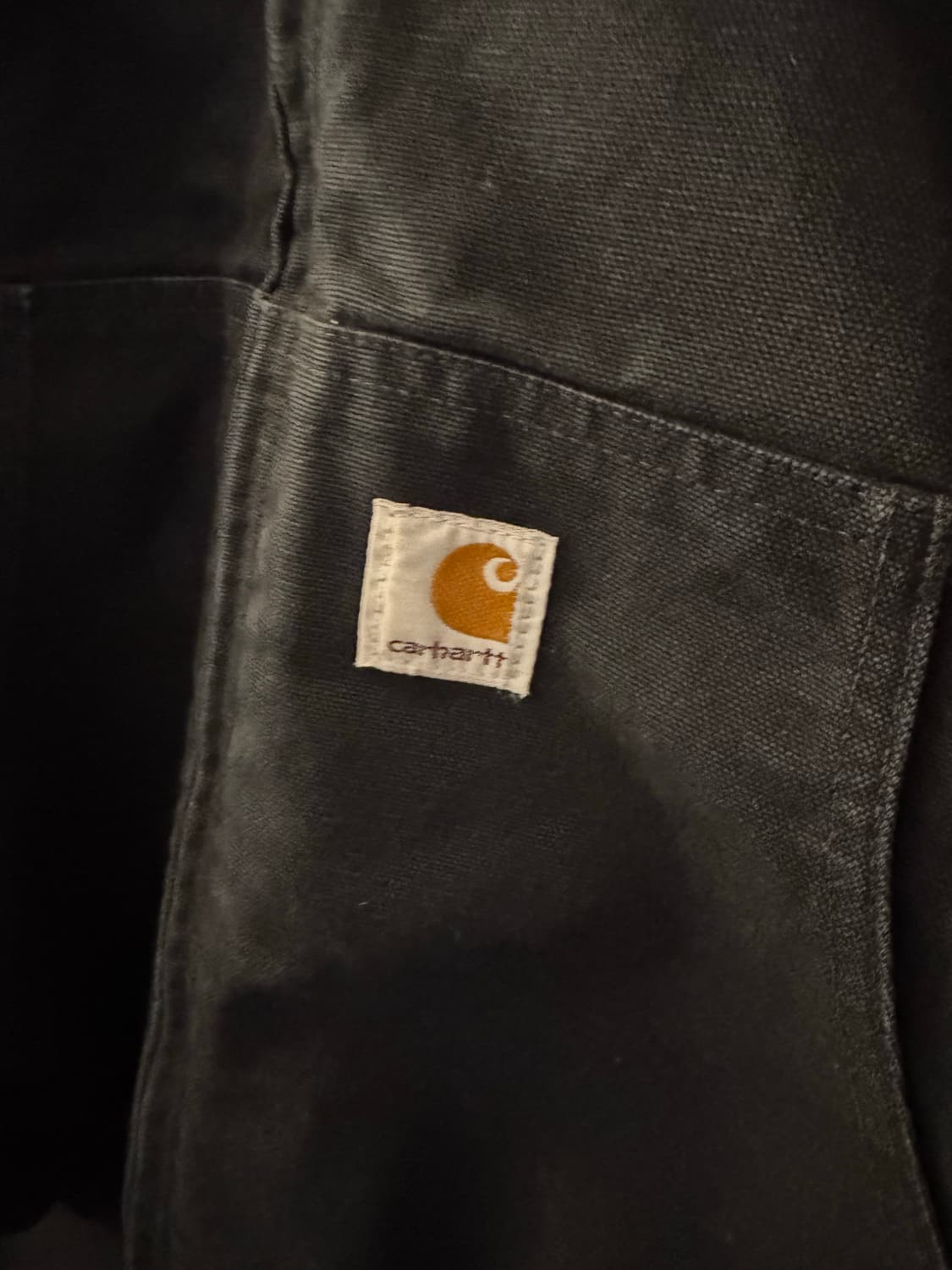 칼하트 워크자켓 블랙 상품이미지3