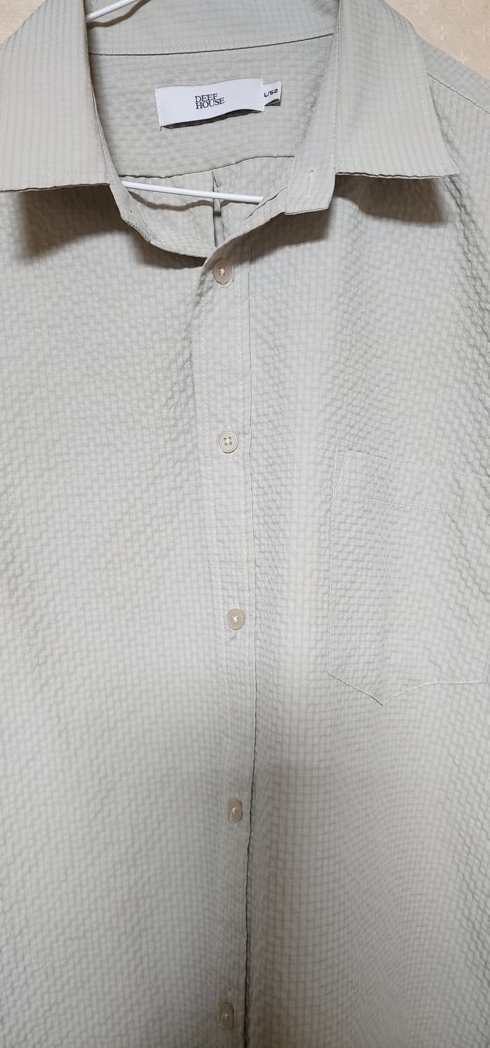딥하우스 남성 세미오버핏 주름없는셔츠난방110 새거 상품이미지3