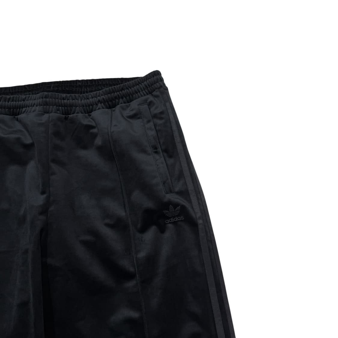 아디다스 우먼 아디컬러 벨루어 벨벳 트랙팬츠 바지 블랙 XL 상품이미지2