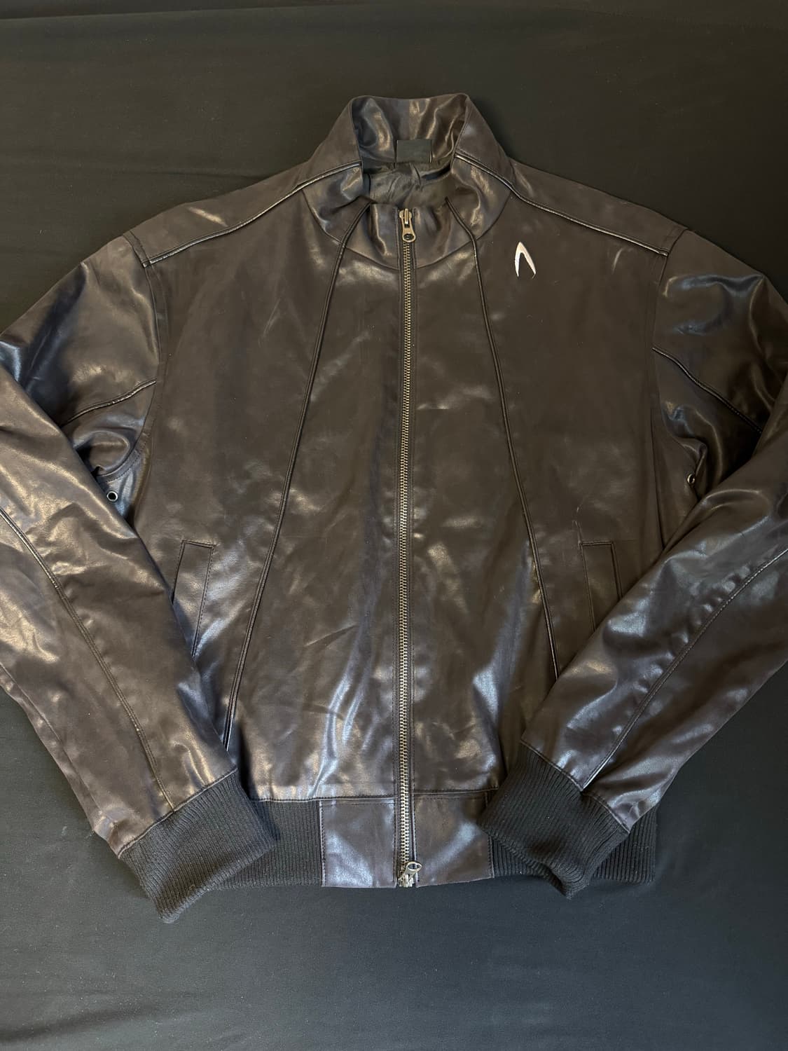 아캄 레더자켓 상품이미지1