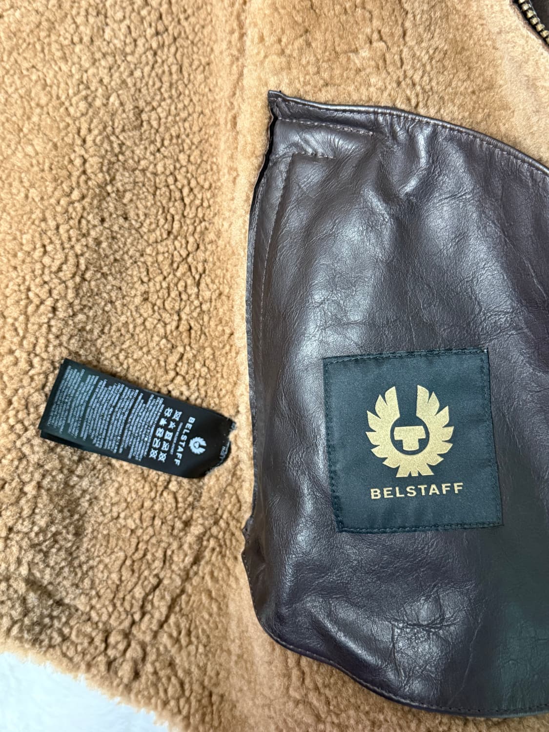 [48] 벨스타프 와일더 무스탕 자켓 상품이미지8