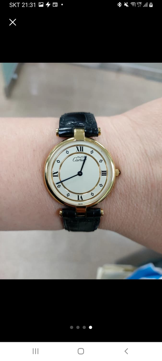 까르띠에 남성 시계  상품이미지4