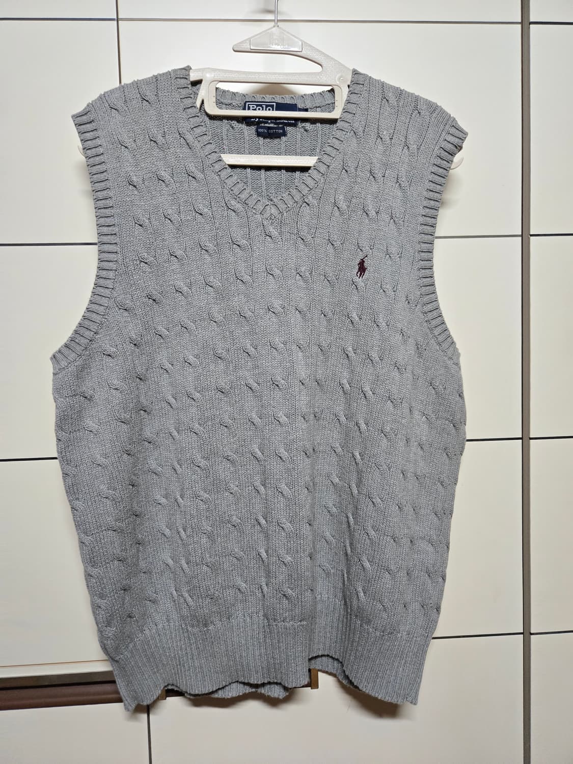 폴로 랄프로렌 케이블 니트 조끼/베스트 상품이미지2