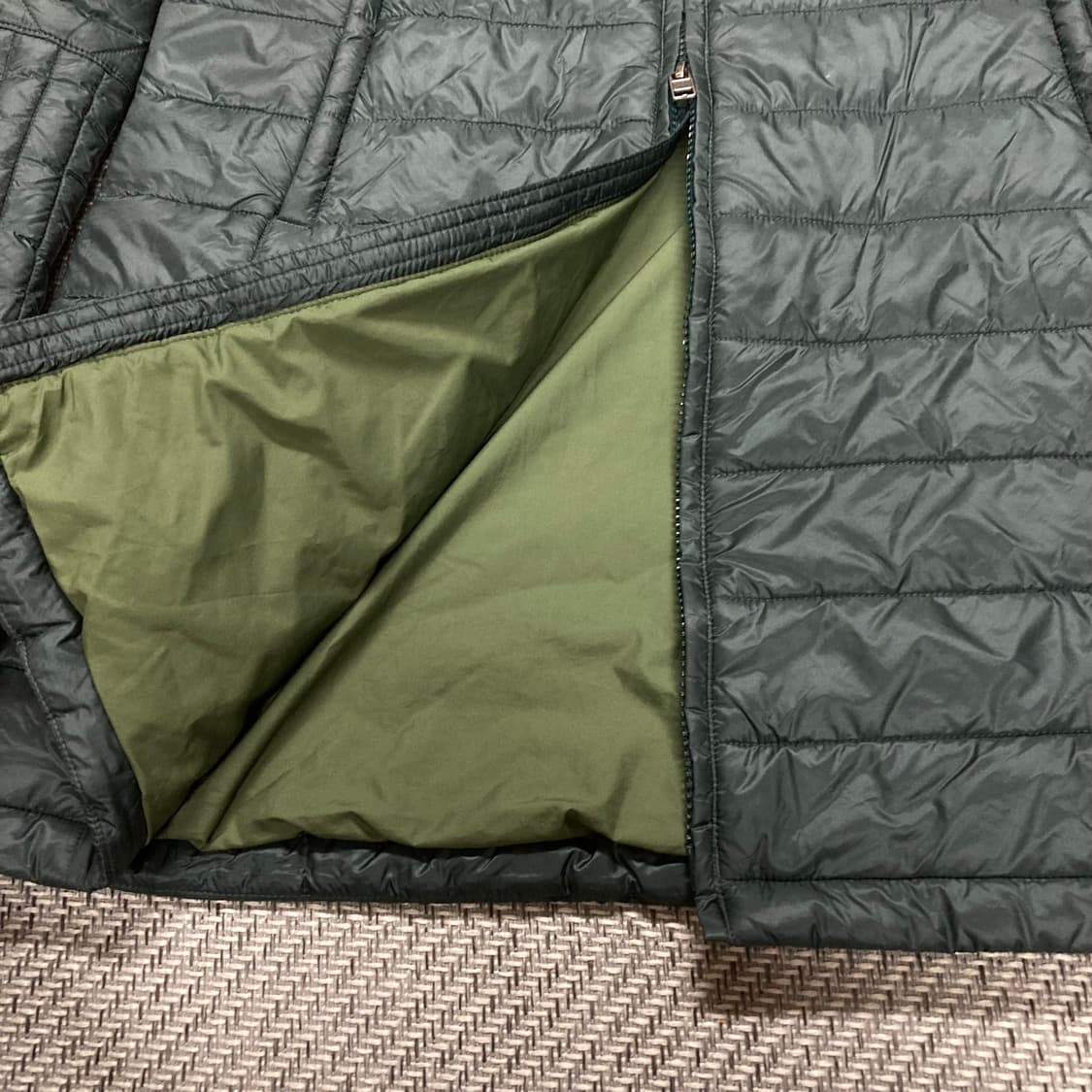 (M)파타고니아 그린 롱패딩 상품이미지4