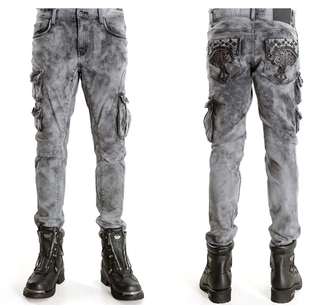 자주포인트 스판 카고 pant 상품이미지5