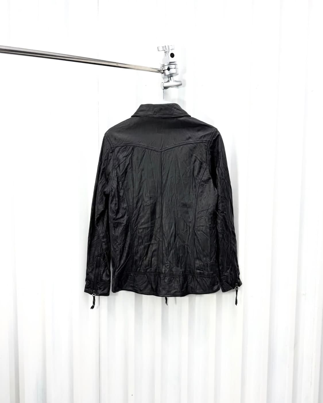 Evolution pig skin biker jacket 상품이미지3