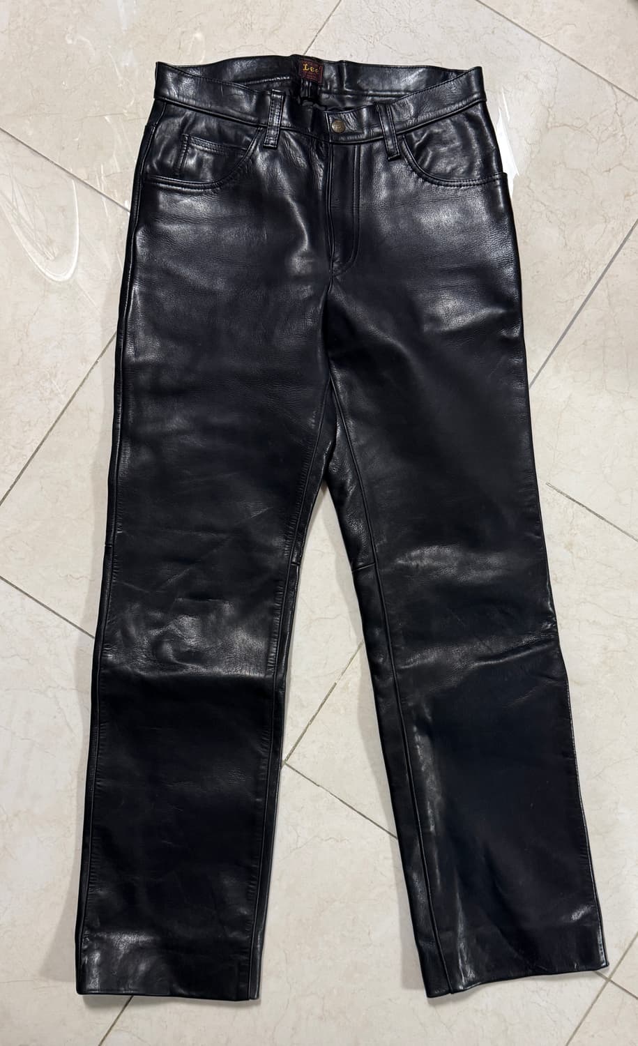 VINTAGE LEE leather pants 상품이미지1