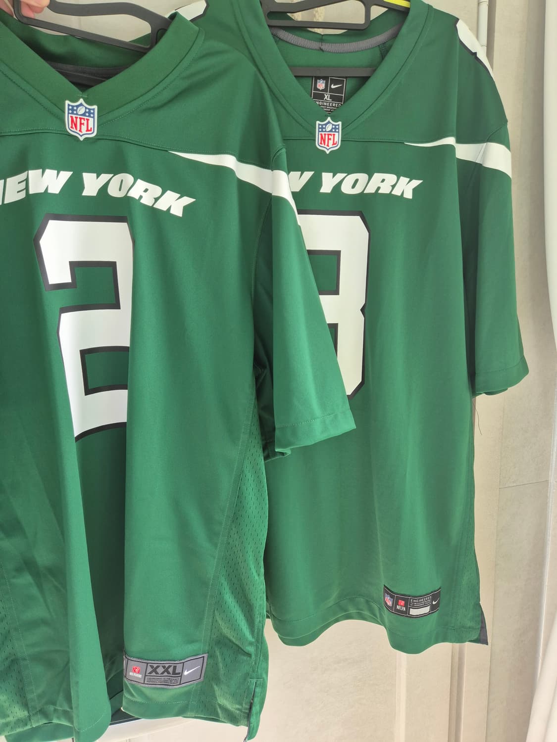 NFL  나이키 뉴욕제츠 유니폼 져지 xxl 미식측구 상품이미지3