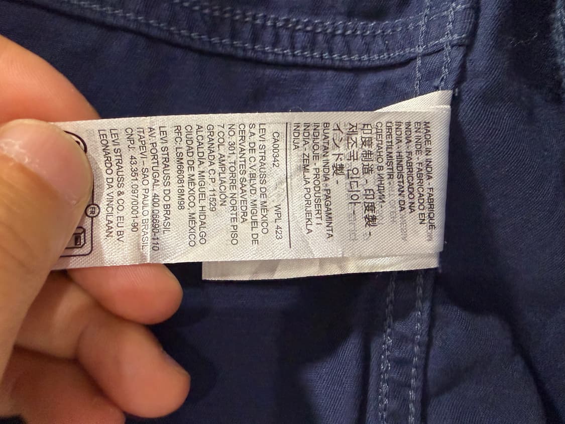 (택만제거한 새제품)리바이스 자켓 L 상품이미지4