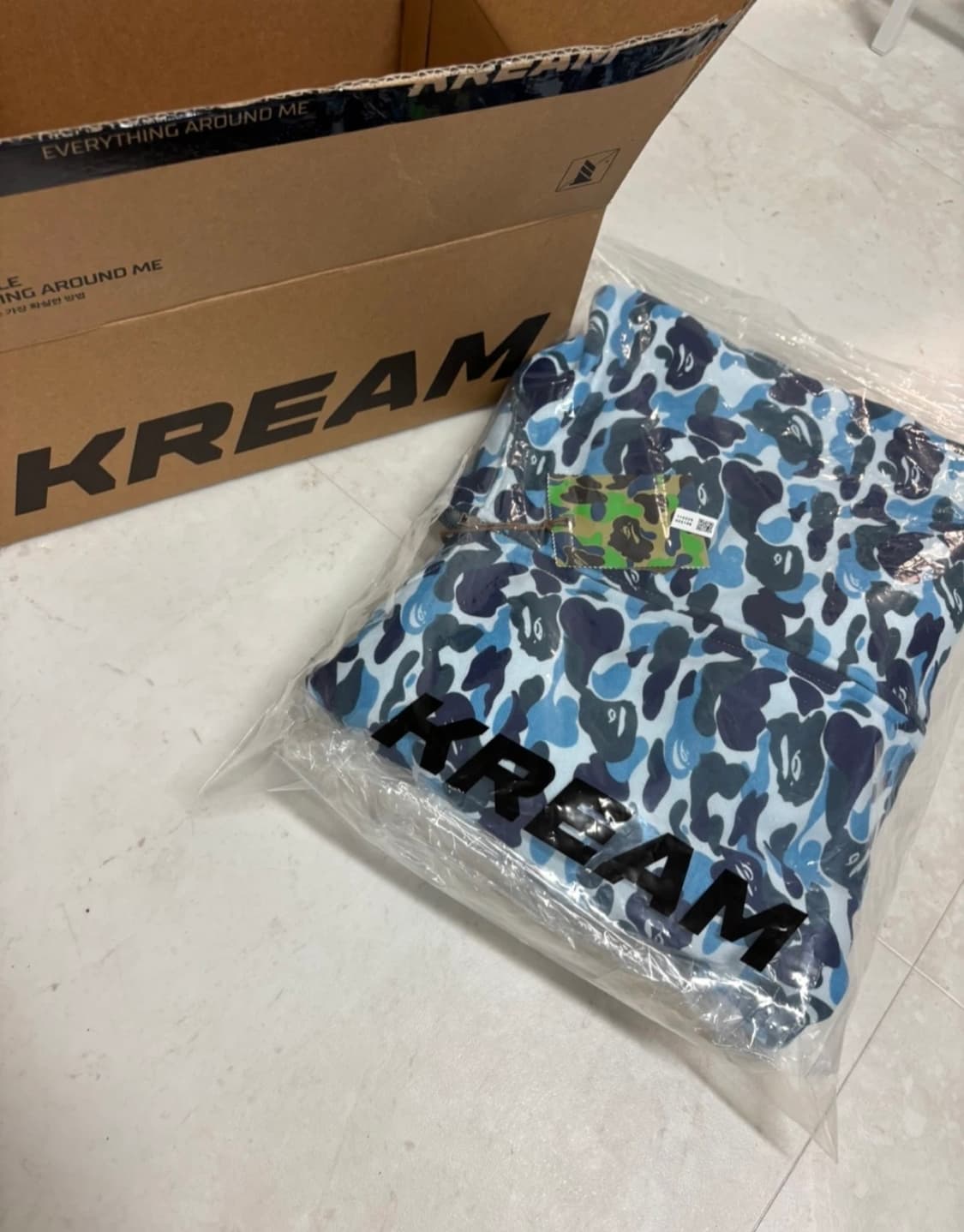 베이프 후드집업 미개봉 새상품 상품이미지2