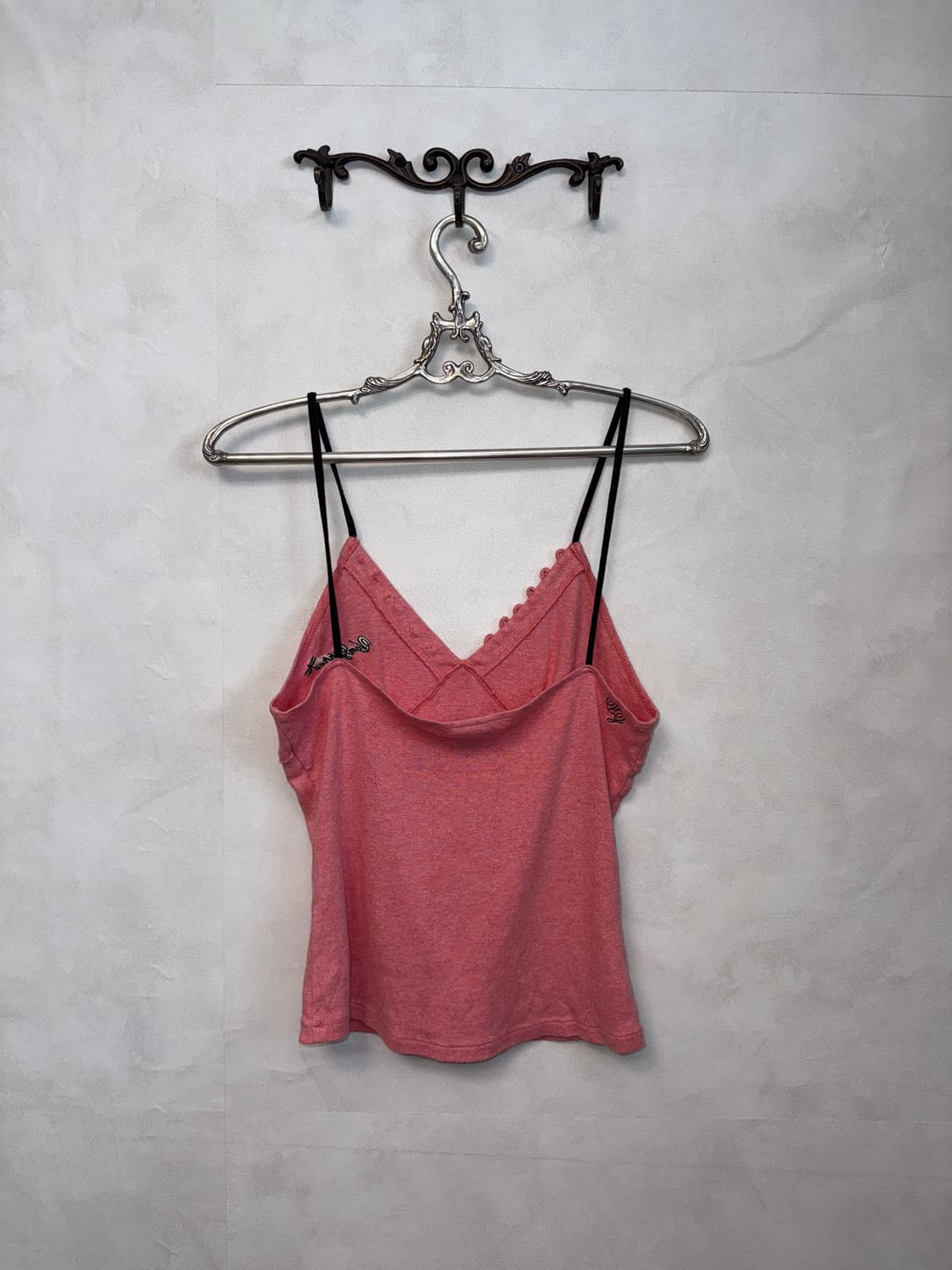 Baby pink button two ways sleeveless 상품이미지4