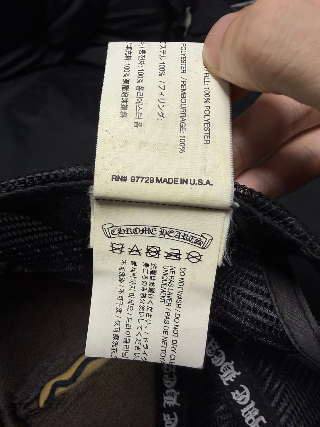 크롬하츠 할리우드 매쉬 볼캡 OS 상품이미지7