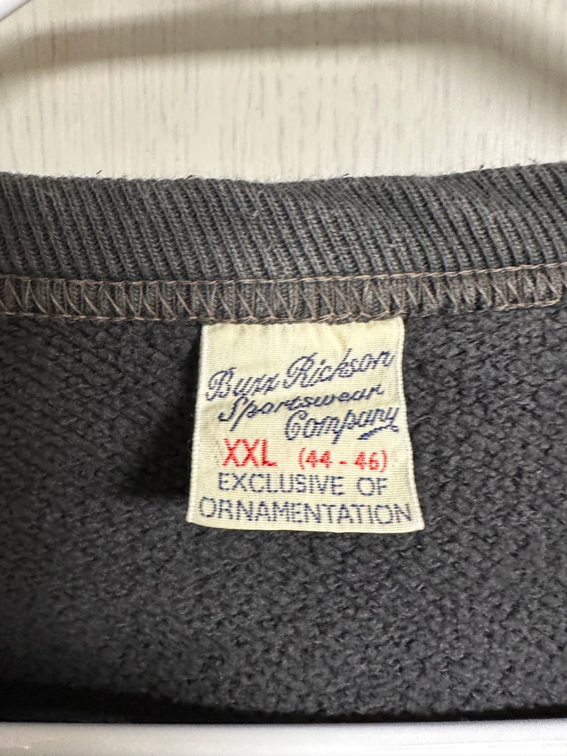 버즈릭슨 스웻셔츠 블랙 XXL 상품이미지3