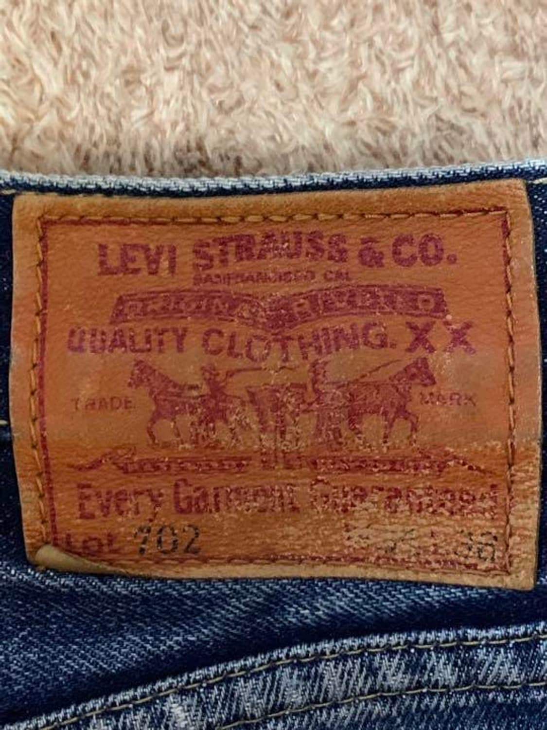 levis 702XX 재팬 리바이스 복각 lvc 34 36 상품이미지4