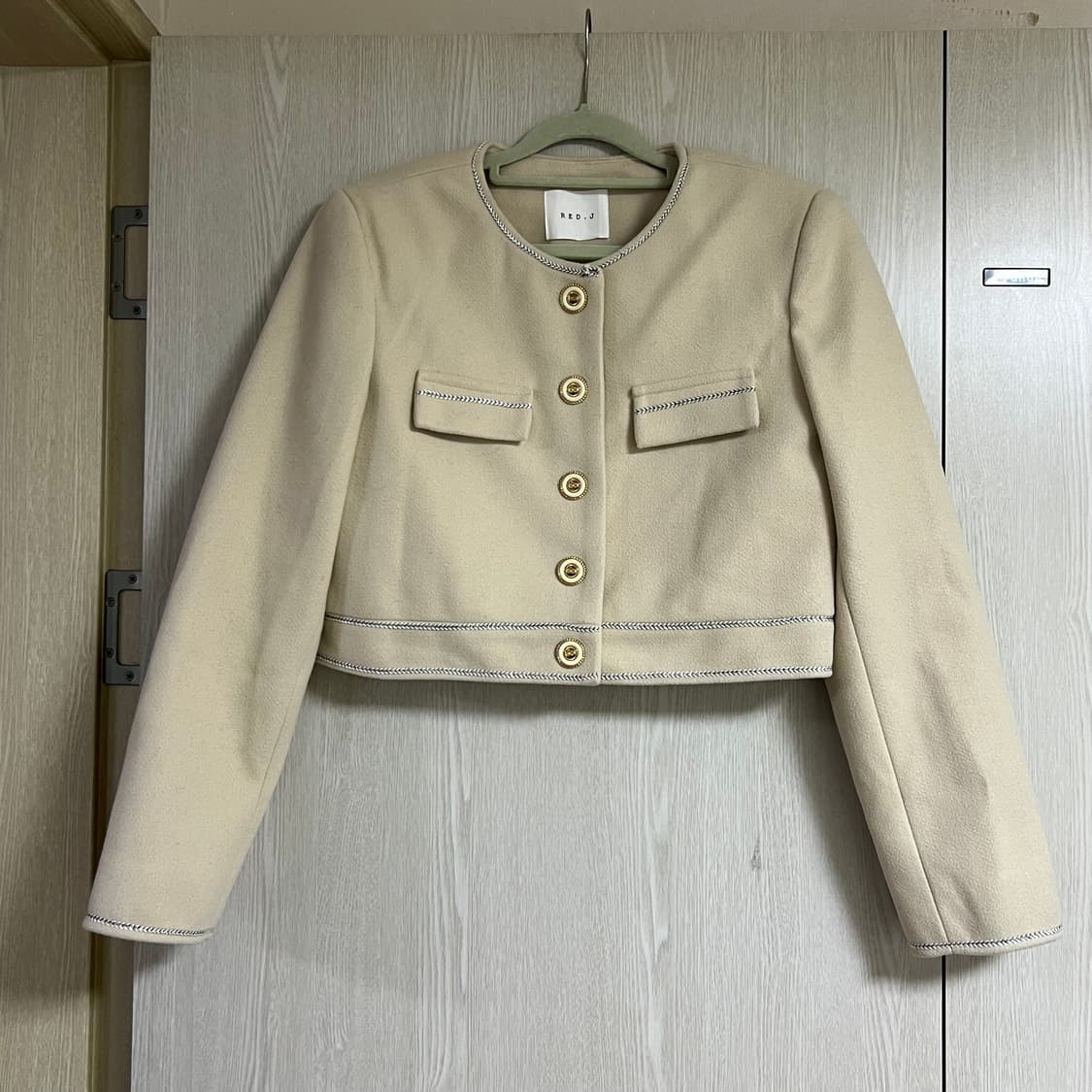 하객룩 크롭자켓 상품이미지1