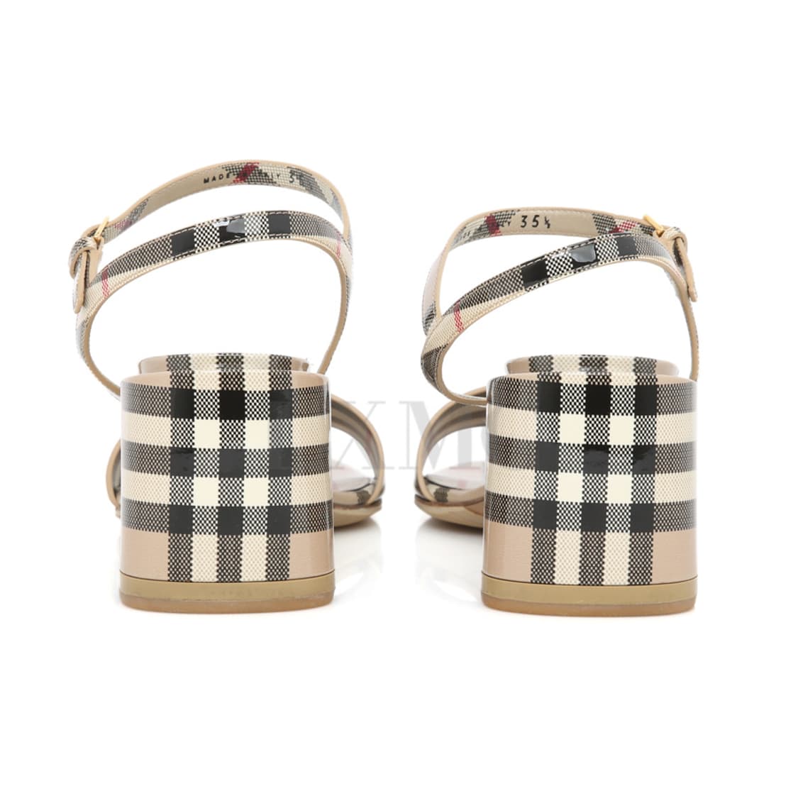 버버리 샌들 페이턴트 빈티지 체크 슈즈 8046040 상품이미지6