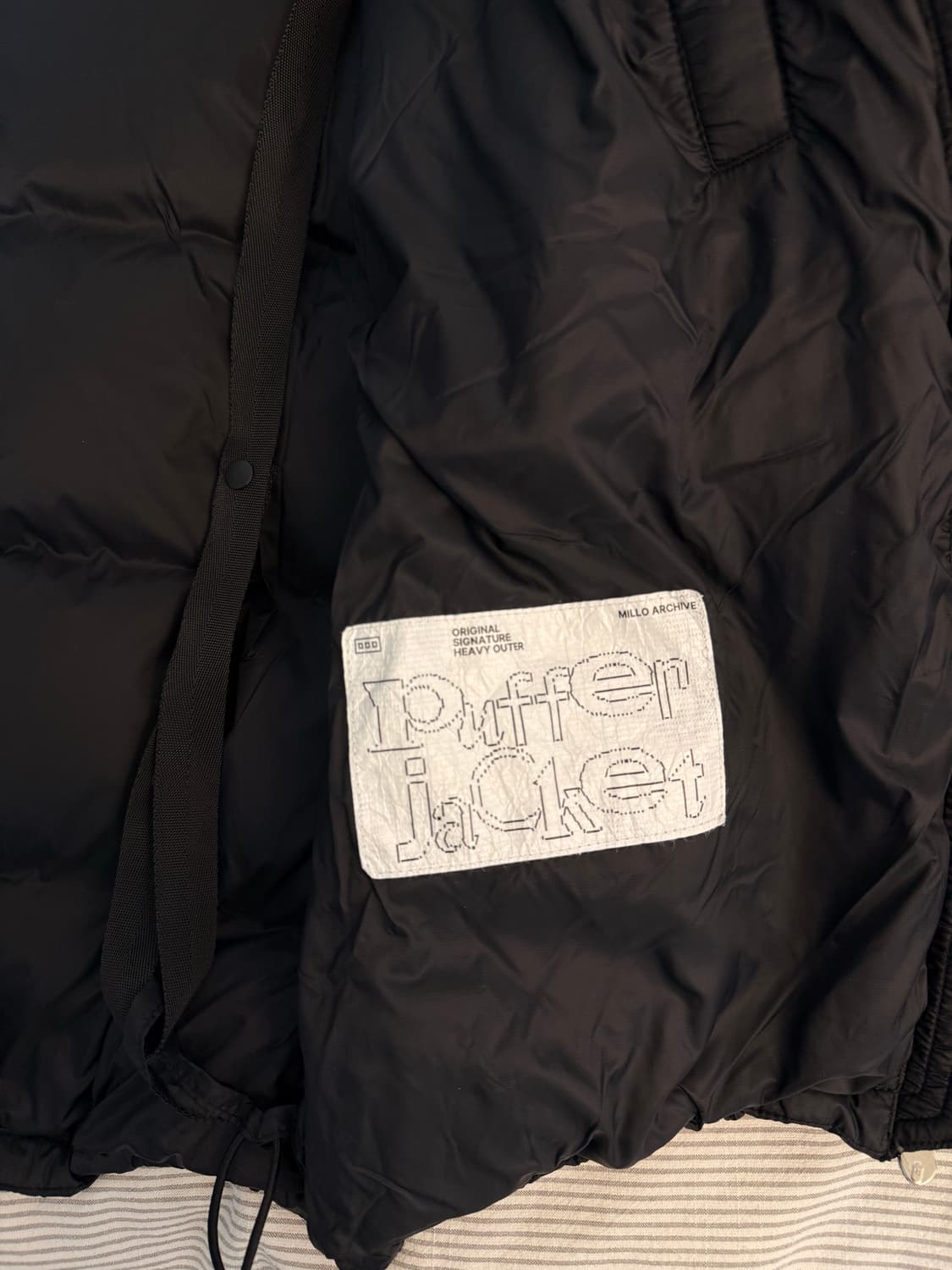 밀로 베타 다운 패딩 L 상품이미지3