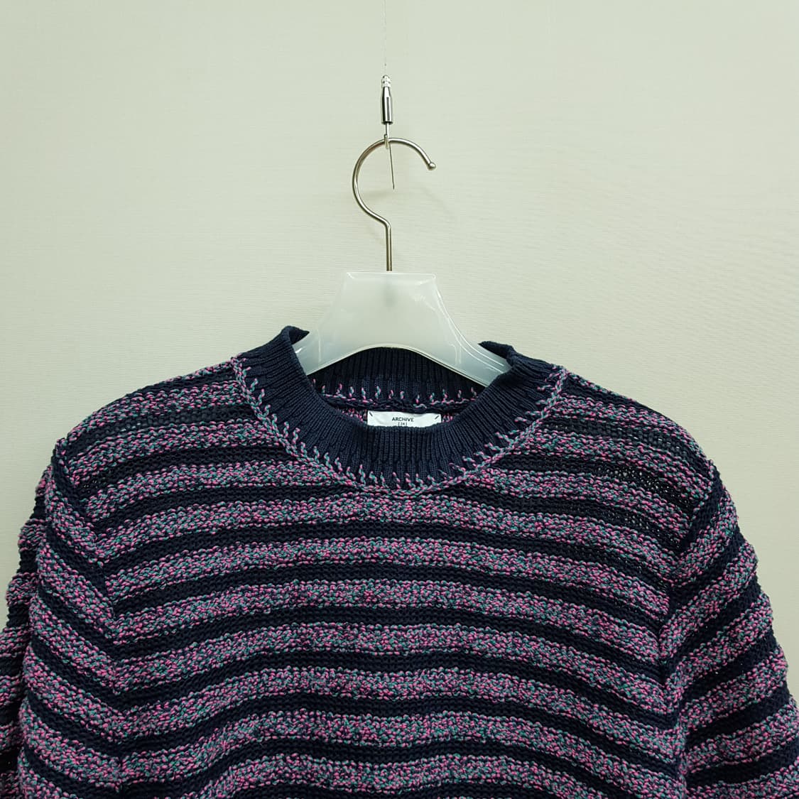 OBZEE 오브제 2022스트라이프 니트 95사이즈 상품이미지2