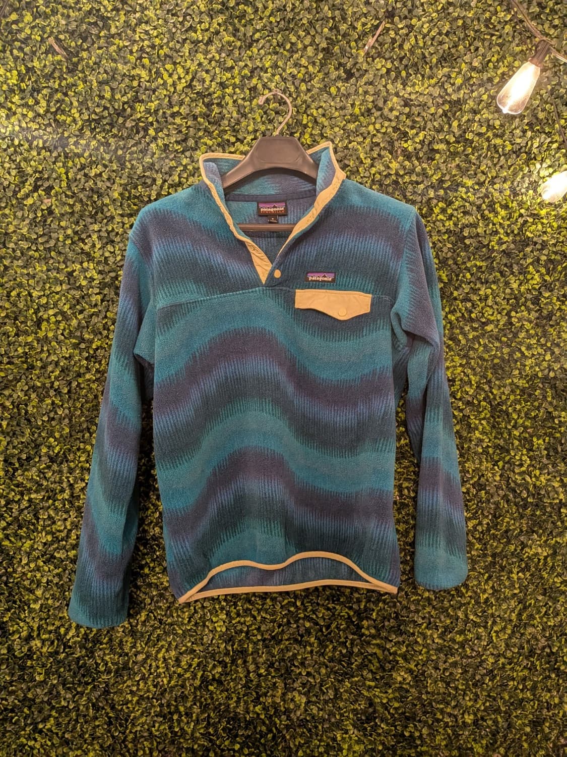 13FW 파타고니아 신칠라 스냅-T 블루그라데이션/베이지 상품이미지1