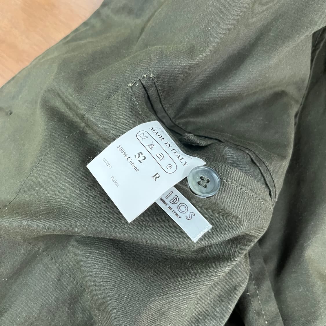 에이도스 라고스타 왁스코튼 필드 자켓 52R 상품이미지7